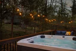 The Cozy Bear Cabin | Hot Tub, Fenced Yard, Games - Image 2