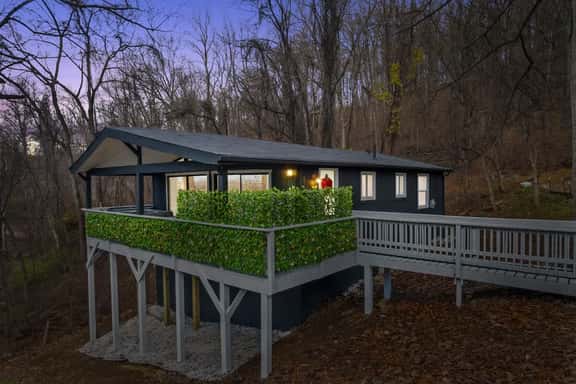 The Honeymoon Cabin | Private Retreat w/ hot tub - Image 1