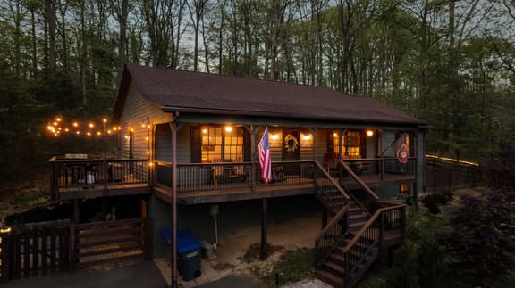 The Cozy Bear Cabin | Hot Tub, Fenced Yard, Games - Image 1