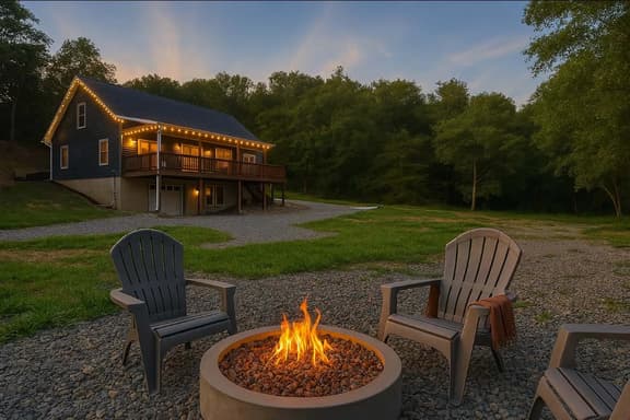 The Haven at Turkey Run • Hot Tub, Fire Pit, Games - Image 1
