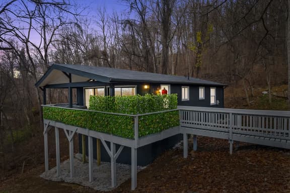 The Honeymoon Cabin | Private Retreat w/ hot tub - Image 1